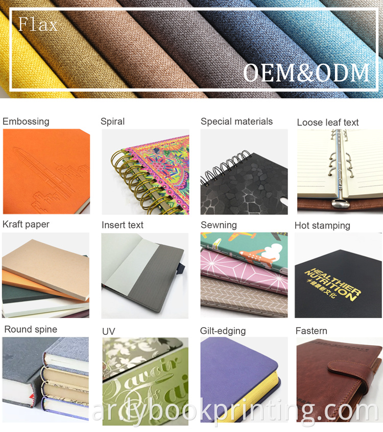 Saddle Stitched A5 A6 Pocket Notebook Notebooks Notebooks مع طباعة مخصصة